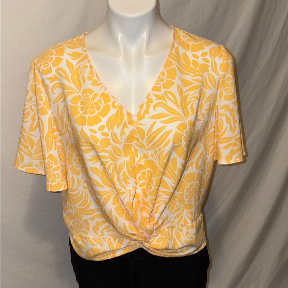 LOFT Sunlit Floral Top
